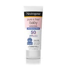 Neutrogena Pure  free Baby Sunscreen SPF50 (88ml)